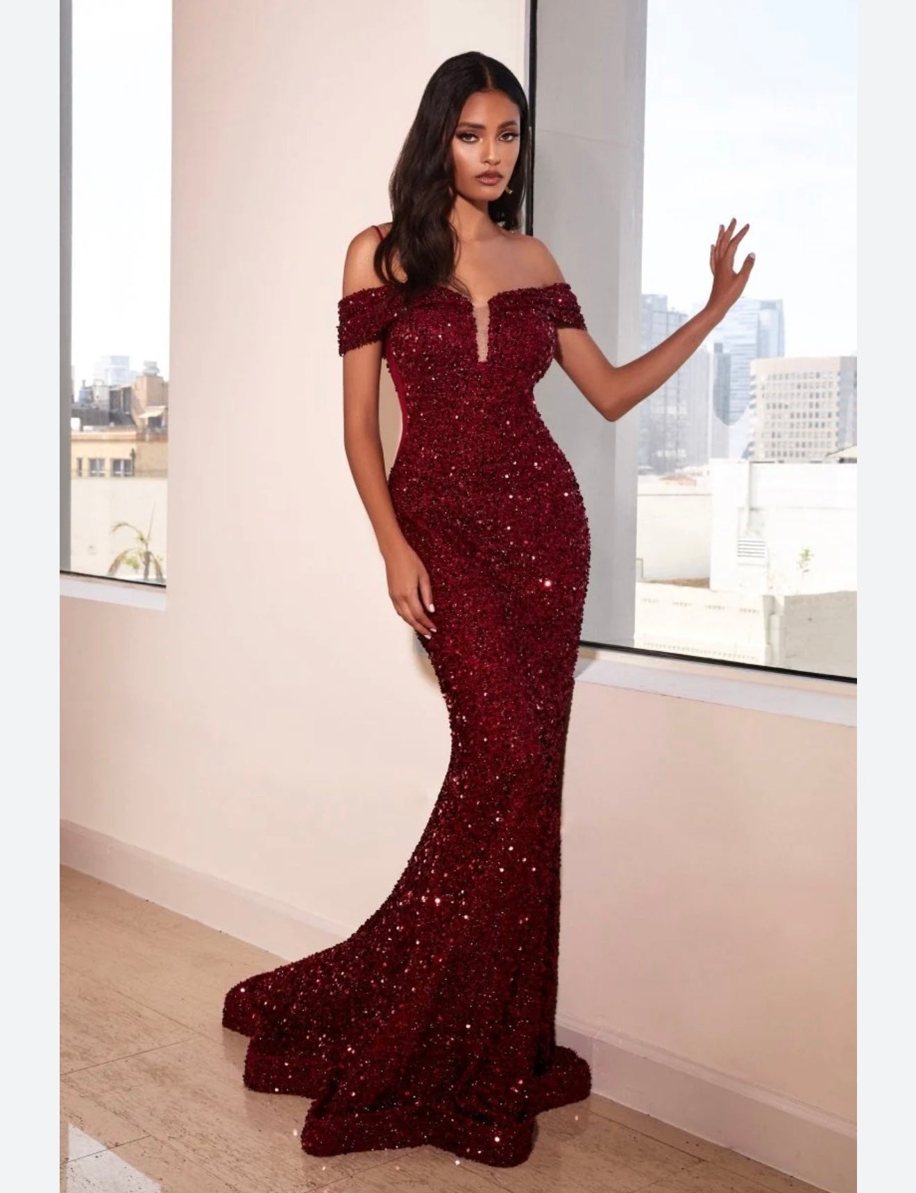Vestido Tinto MMD461