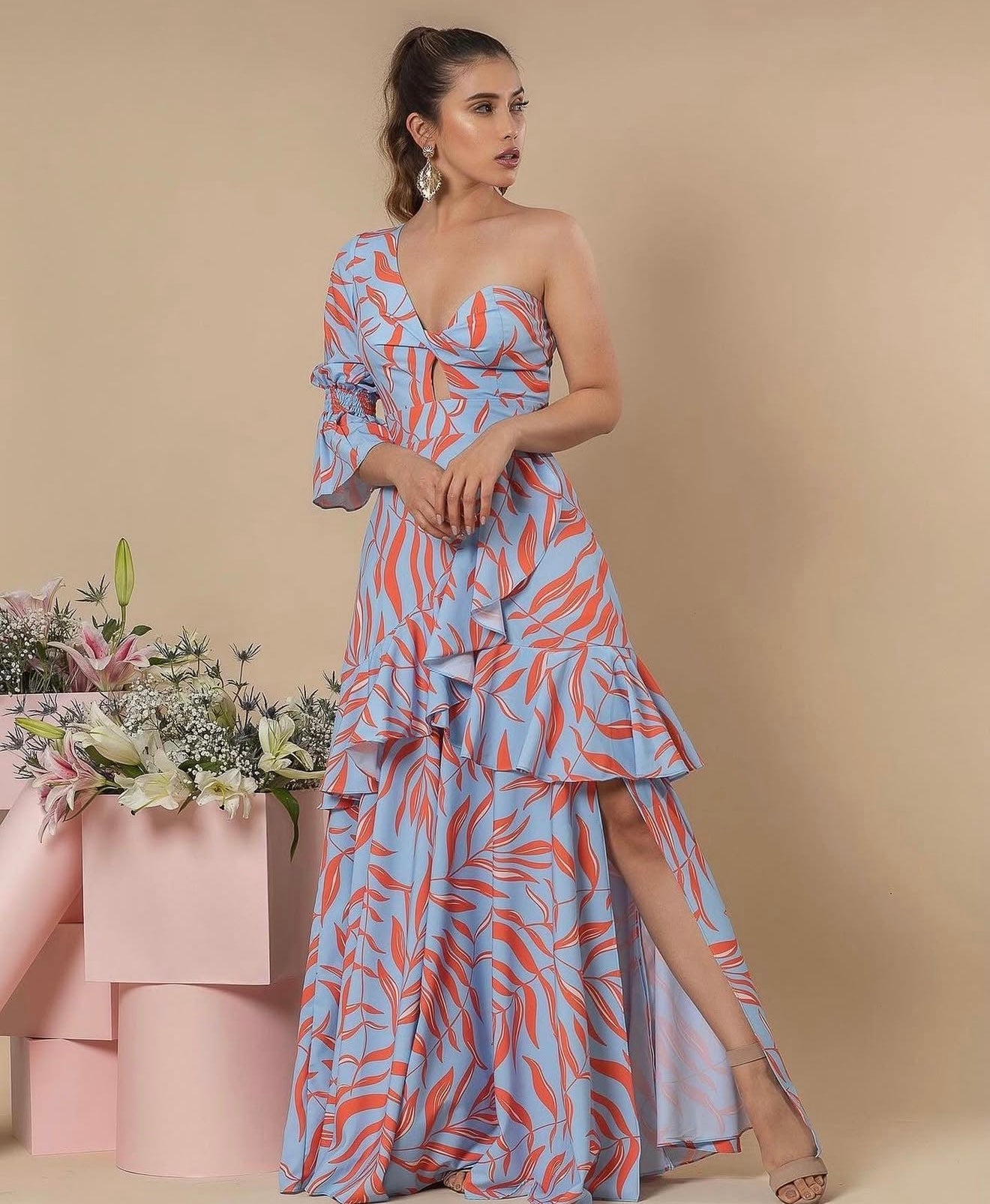 Vestido Azul Claro MMD474