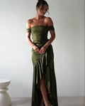 Vestido Verde Olivo MMD802