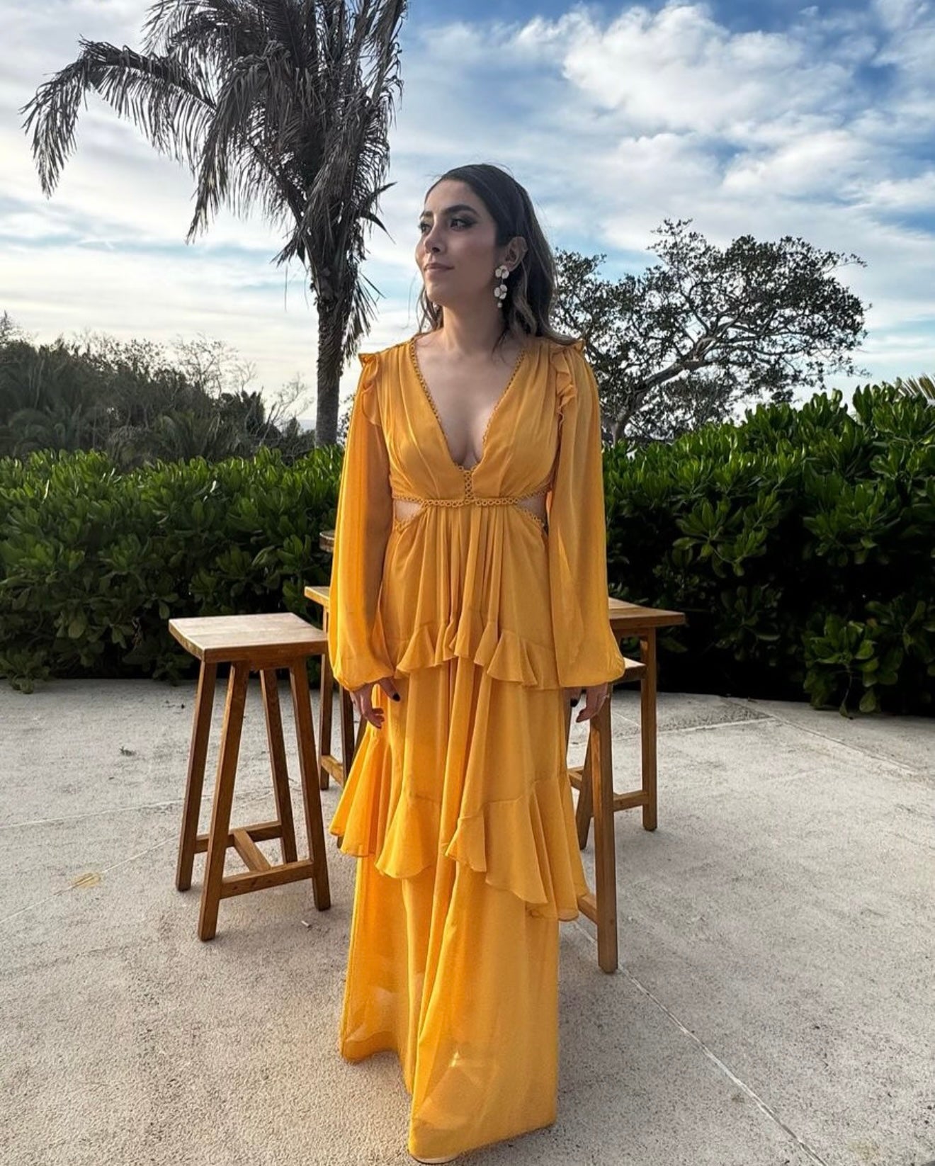 Vestido Amarillo MTD309