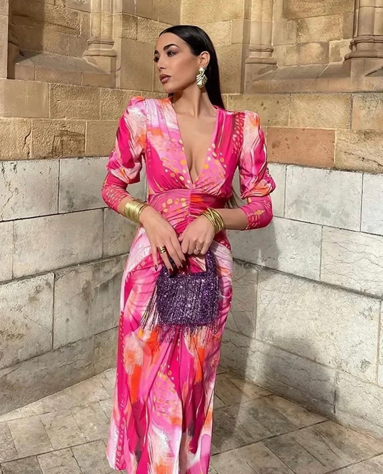 Vestido Rosa MMD855