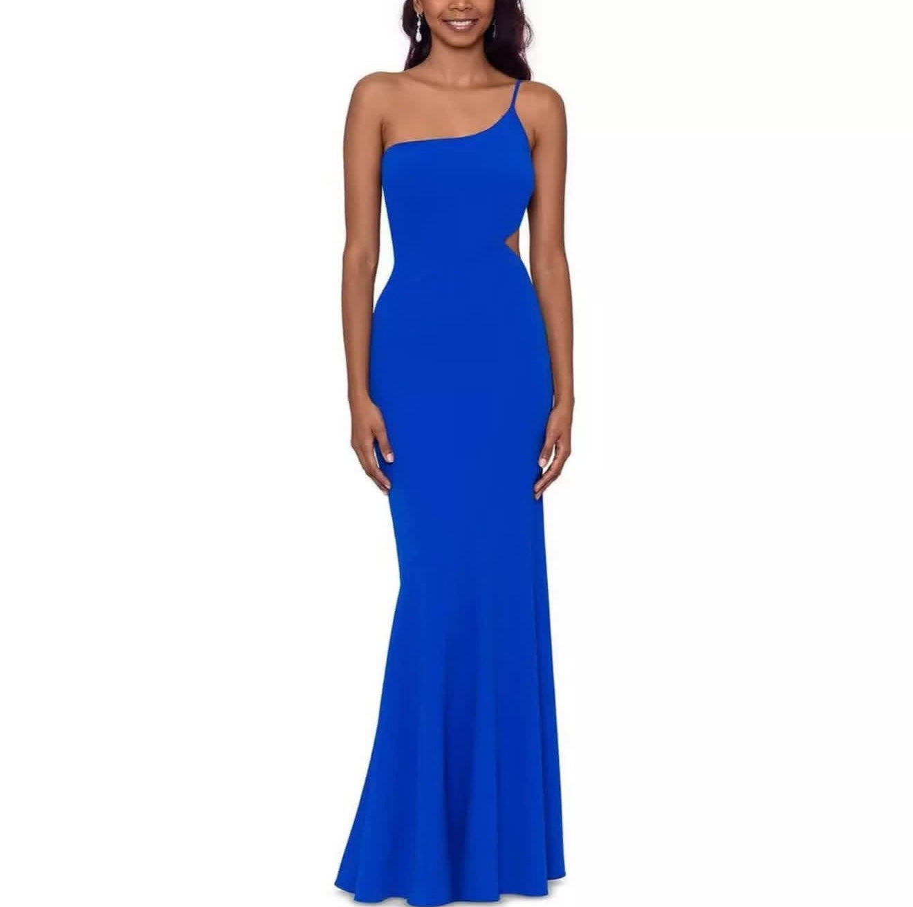 Vestido Azul Rey MMD809