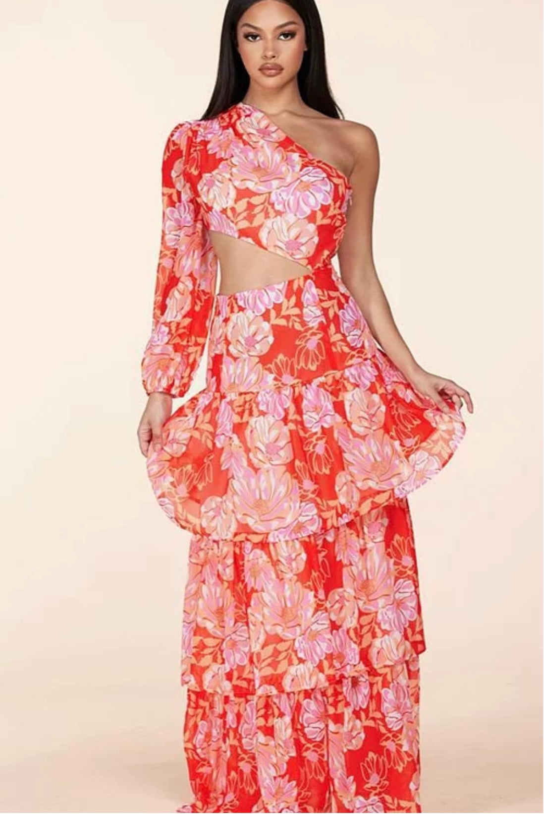 Vestido Naranja MMD369