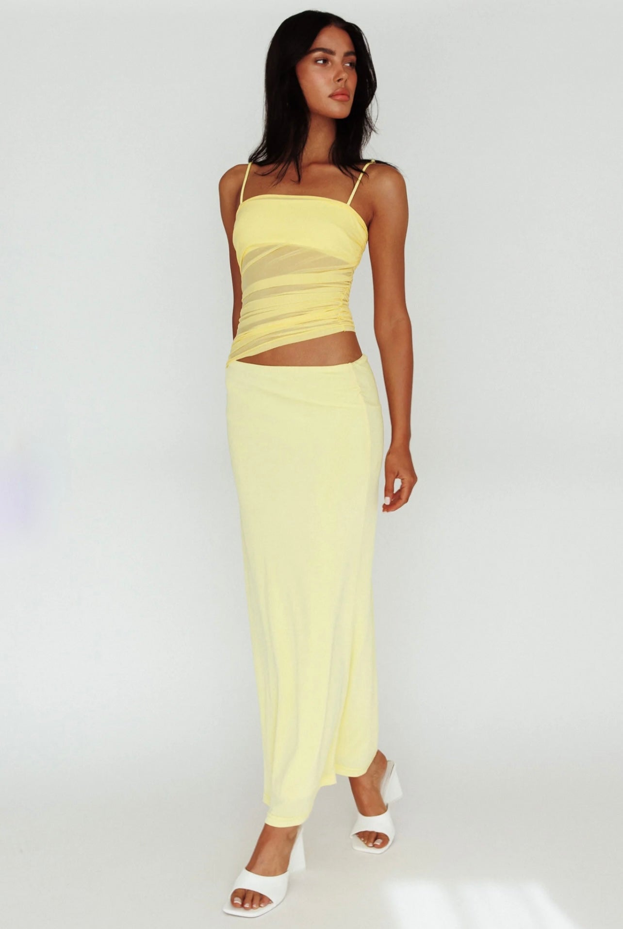 Vestido Amarillo MMD990