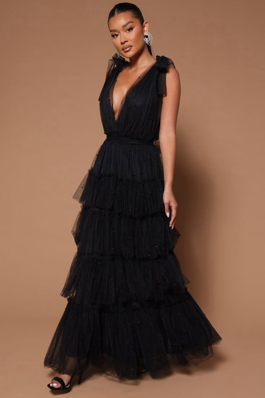 Vestido Negro MMD792