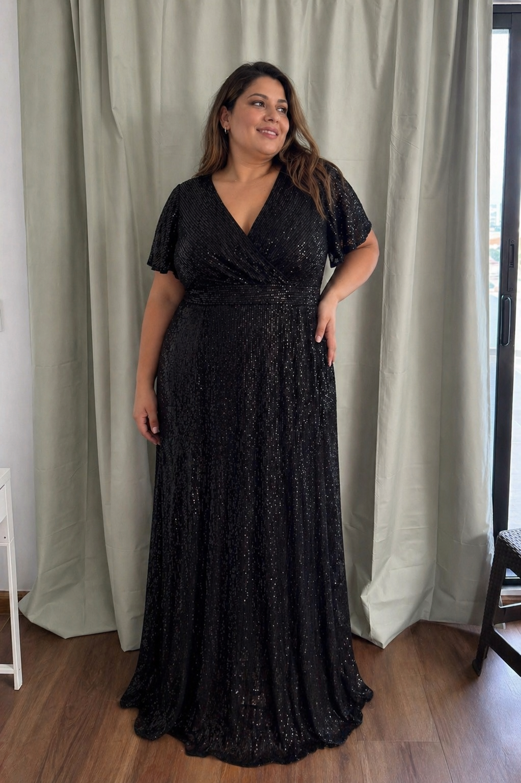 Vestido Negro MMD1241
