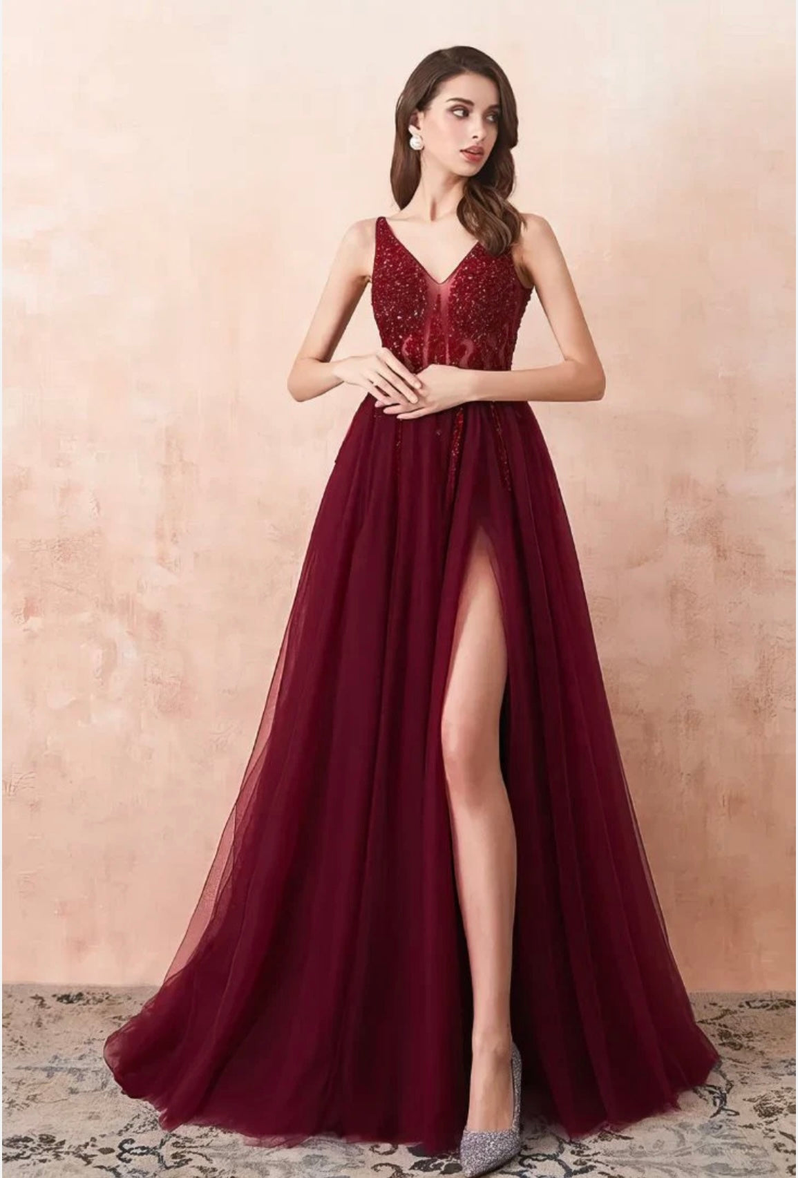 Vestido Tinto MMD513