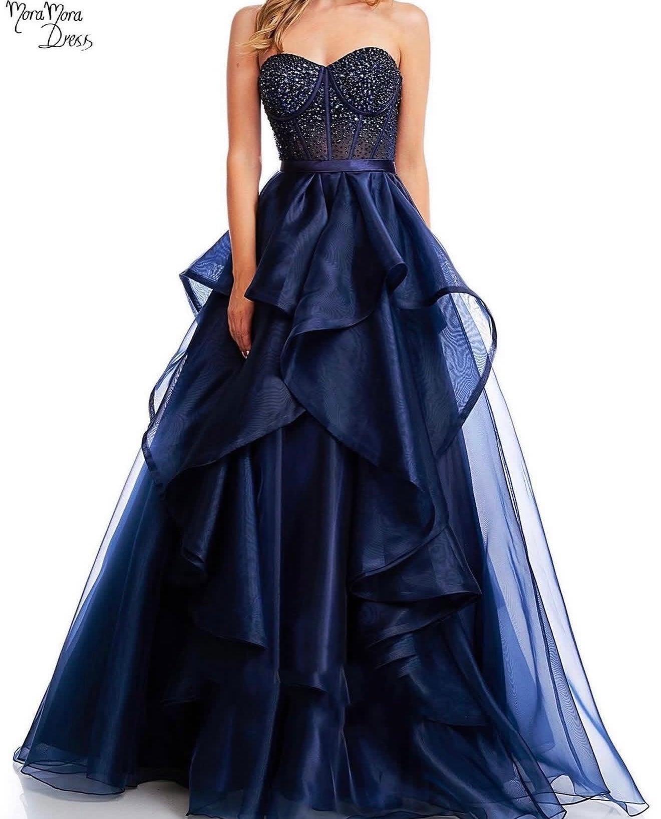 Vestido Azul MMD601