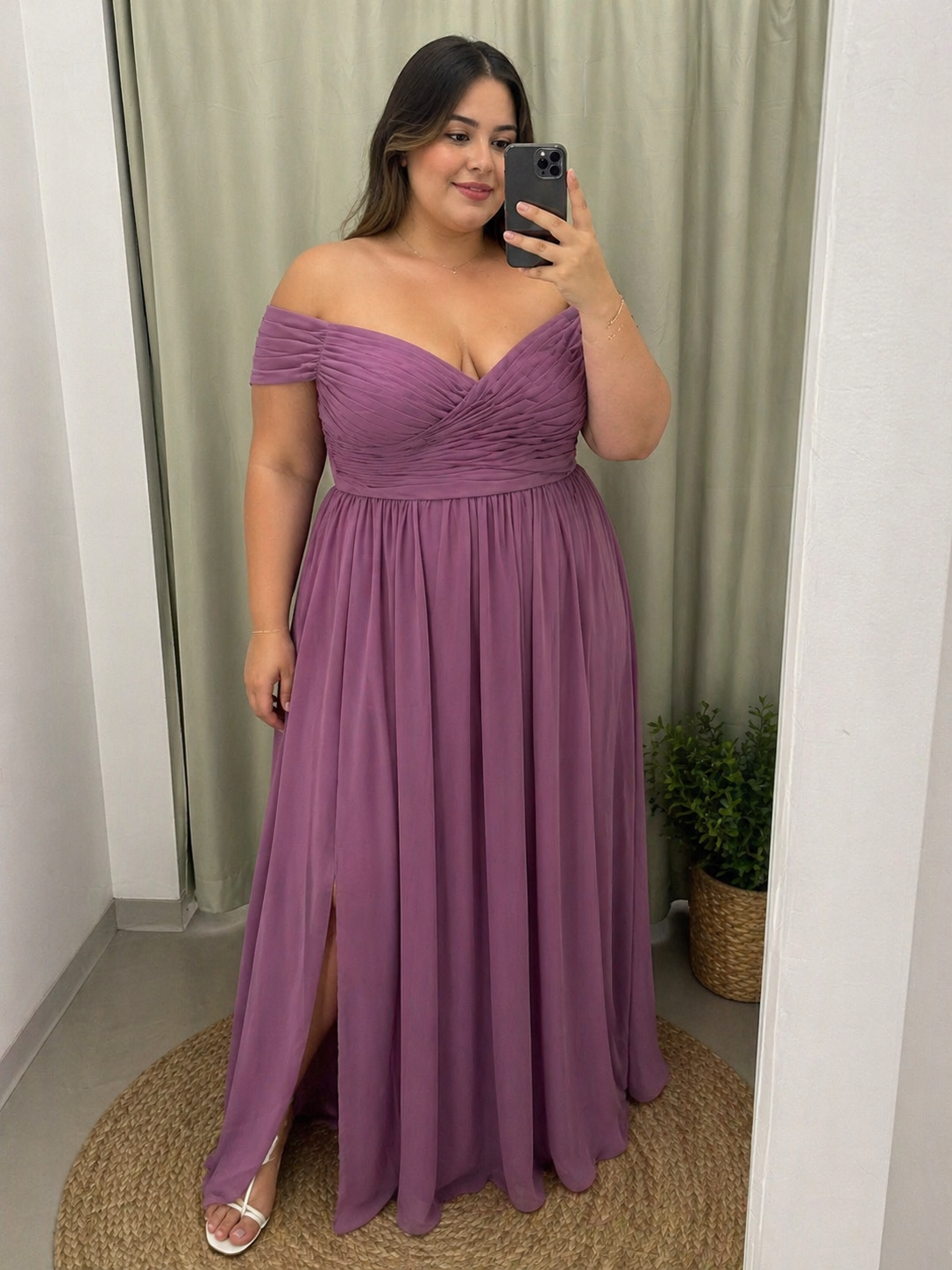 Vestido Morado MMD1235