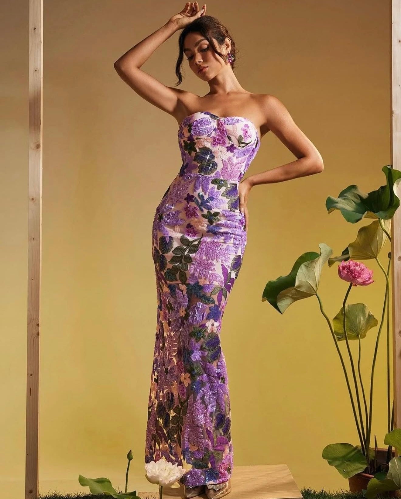 Vestido Lila MTD395