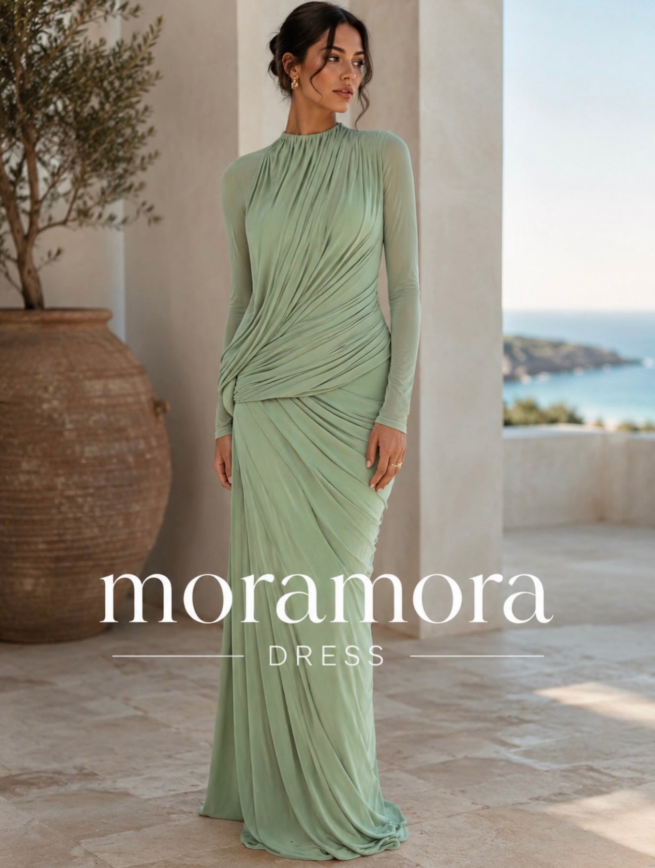 Vestido Verde Claro MMD1248