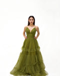 Vestido Verde Olivo MTD083