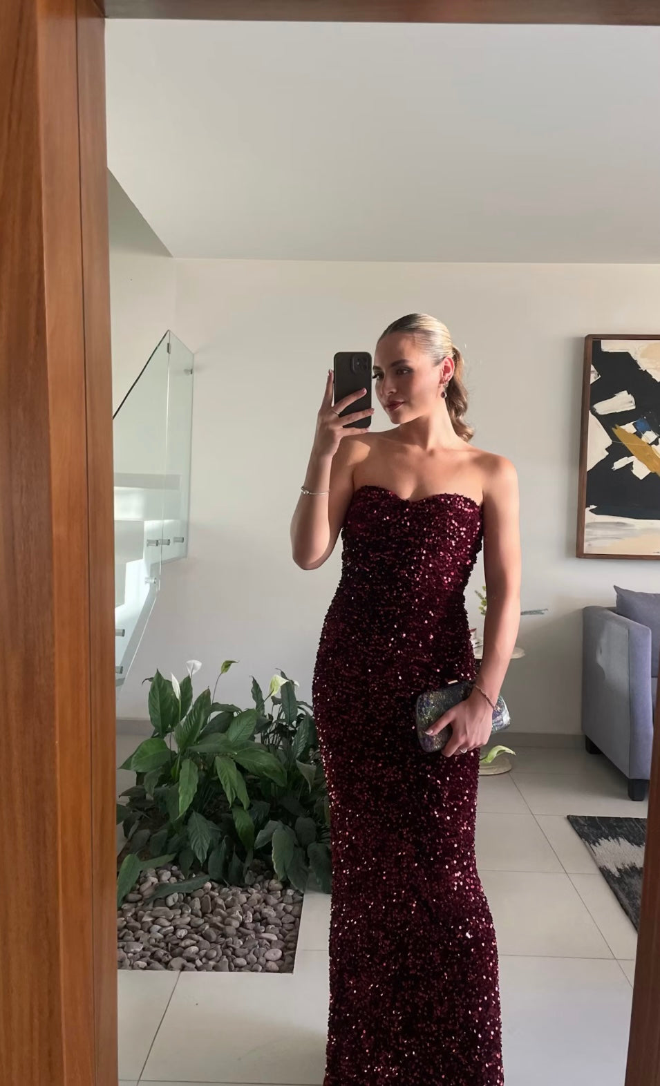 Vestido Tinto MTD020