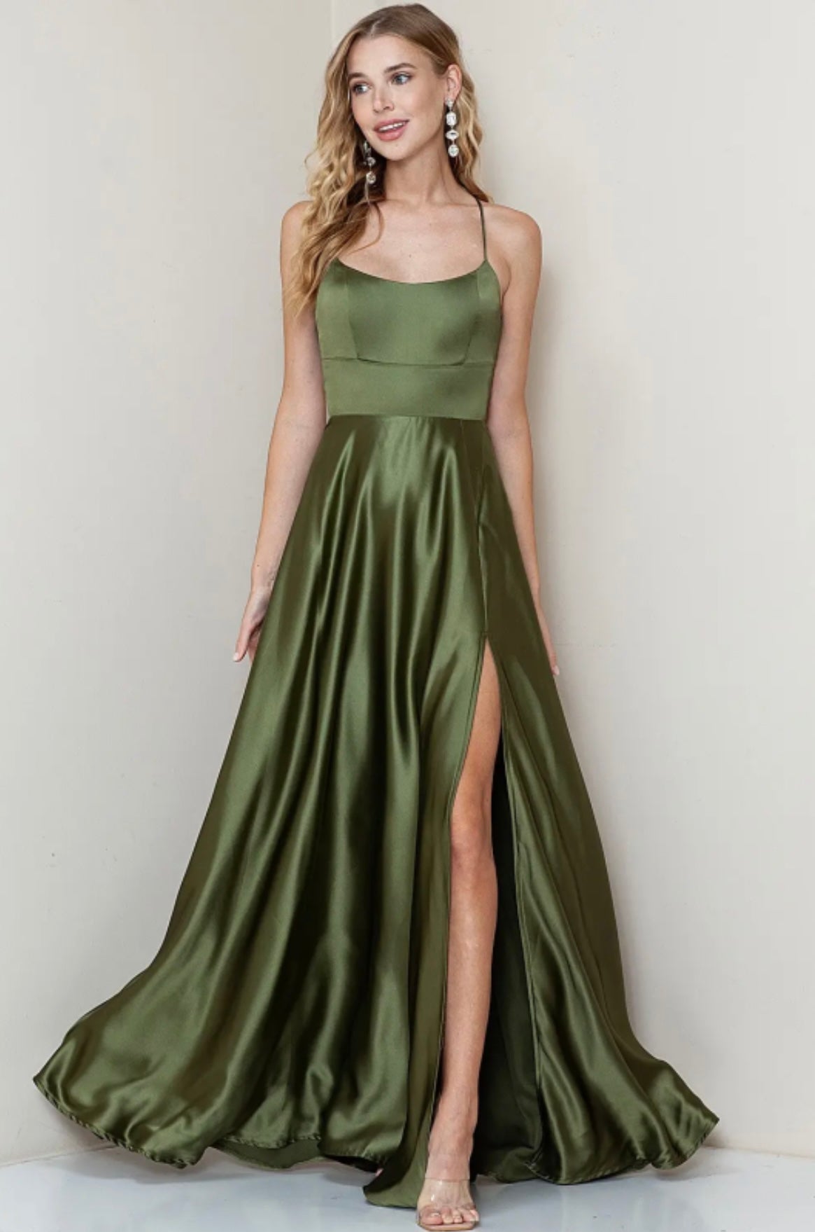Vestido Verde Olivo MTD379