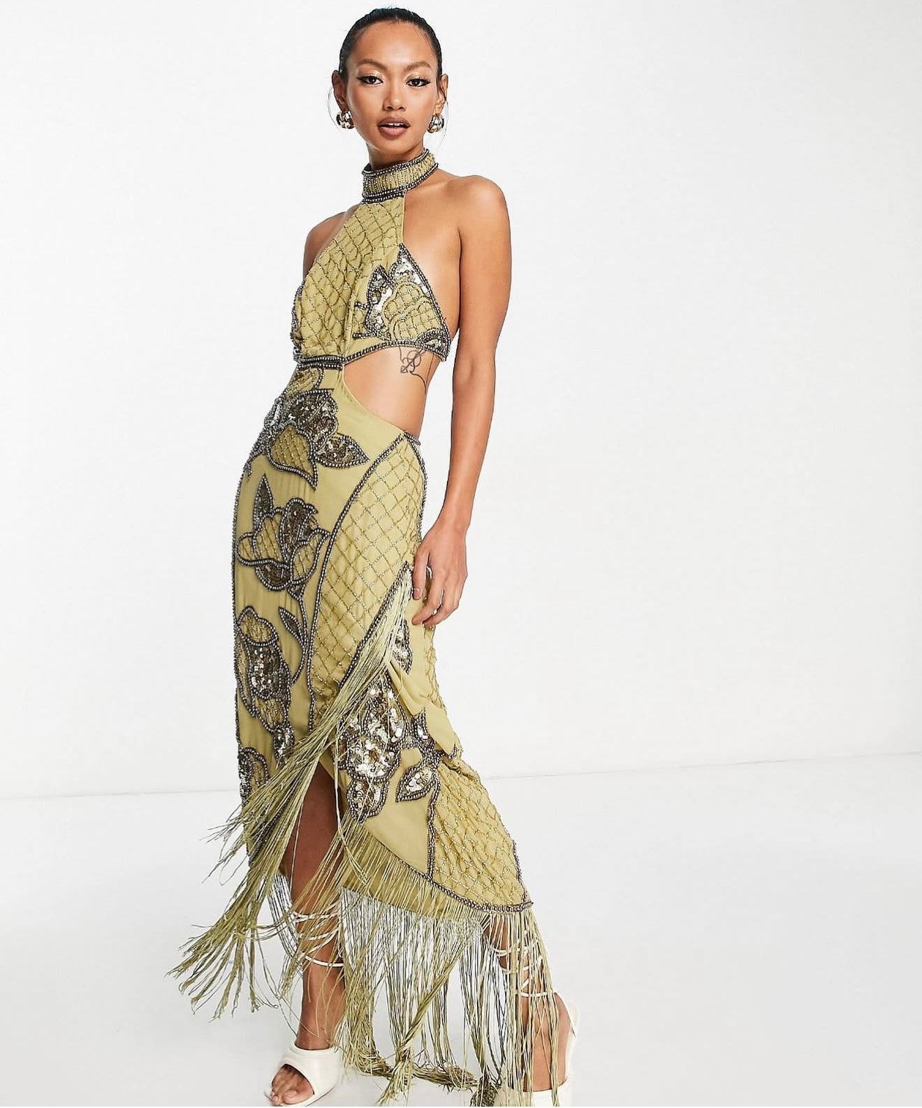 Vestido Verde Olivo MTD326