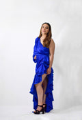 Vestido Azul Rey MTD075