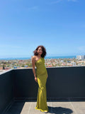 Vestido Verde Olivo MMD1237