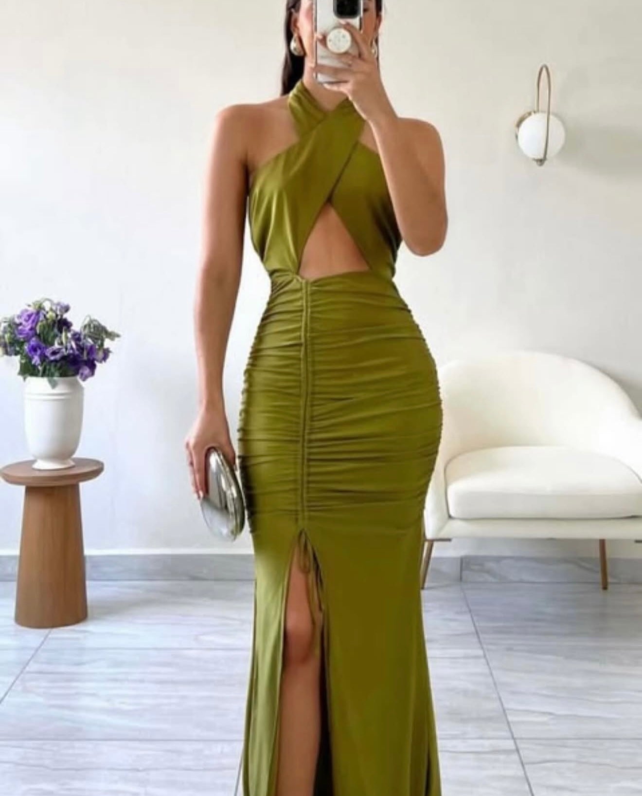 Vestido Verde Olivo MTD362