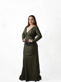 Vestido Verde Olivo MMD647