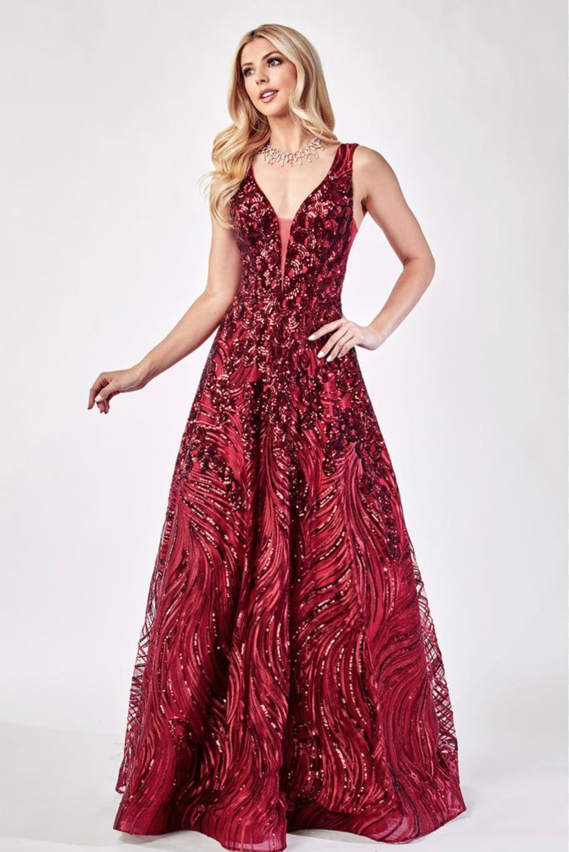 Vestido Tinto MMD776
