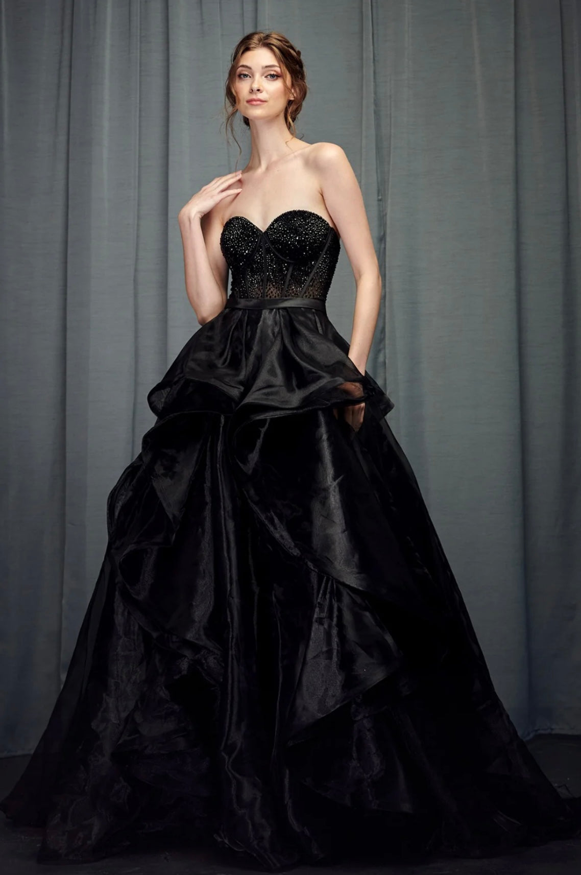 Vestido Negro MMD231