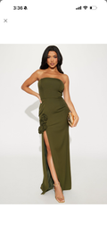 Vestido Verde Olivo MMD1233