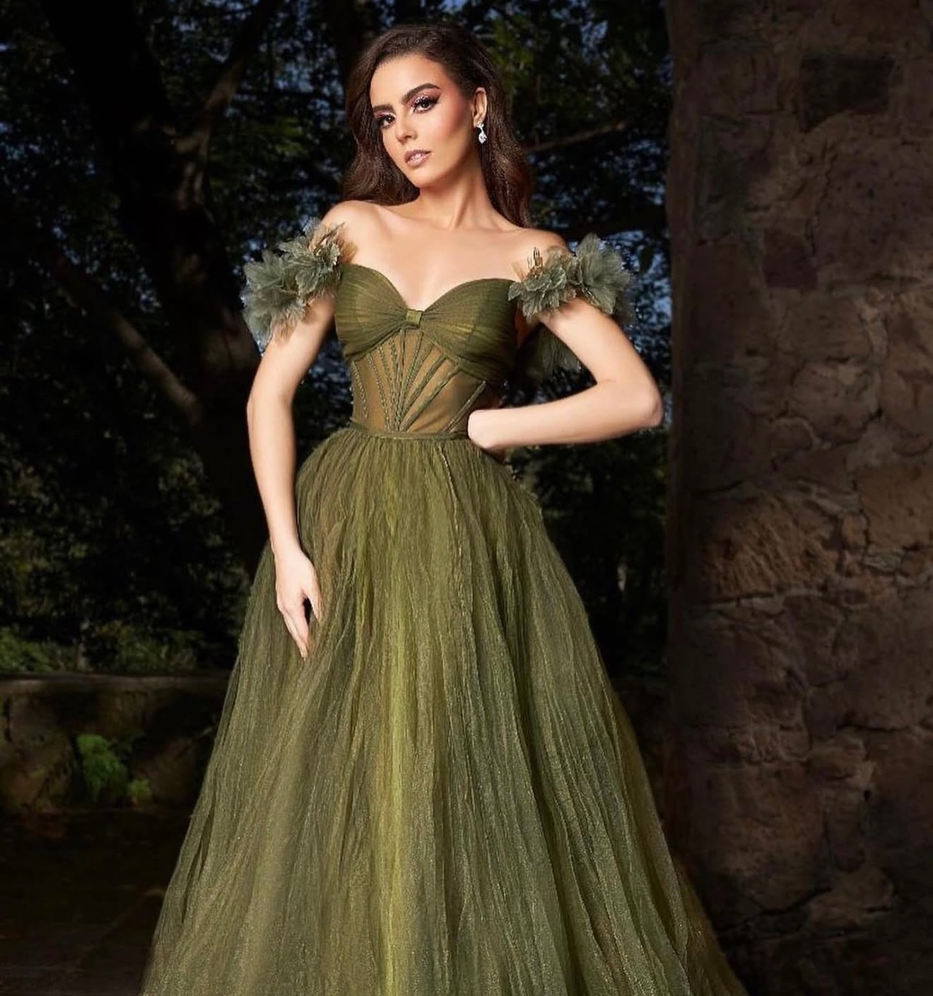Vestido Verde Olivo MTD120