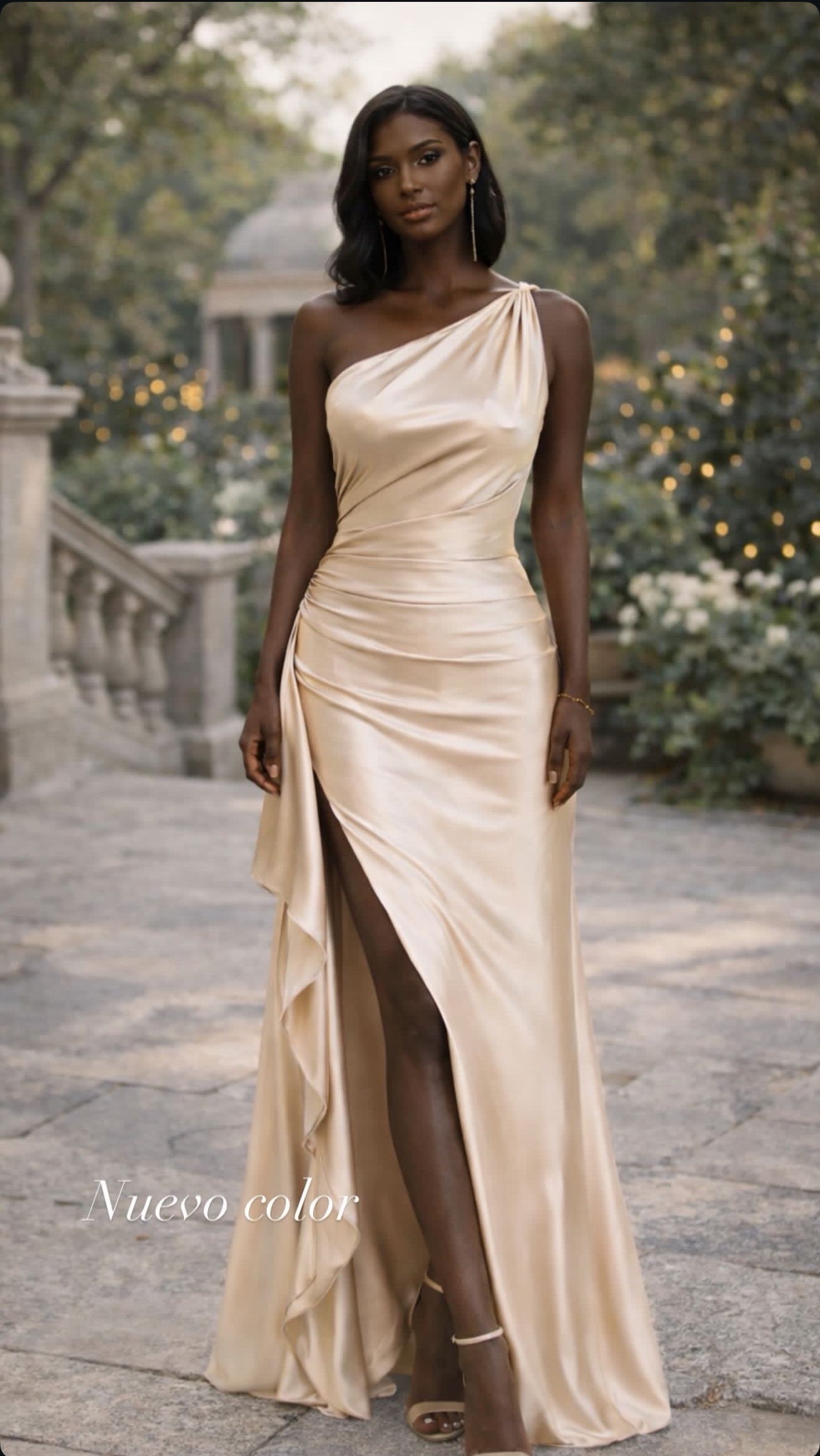 Vestido Champagne MMD1226
