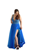Vestido Azul MMD526