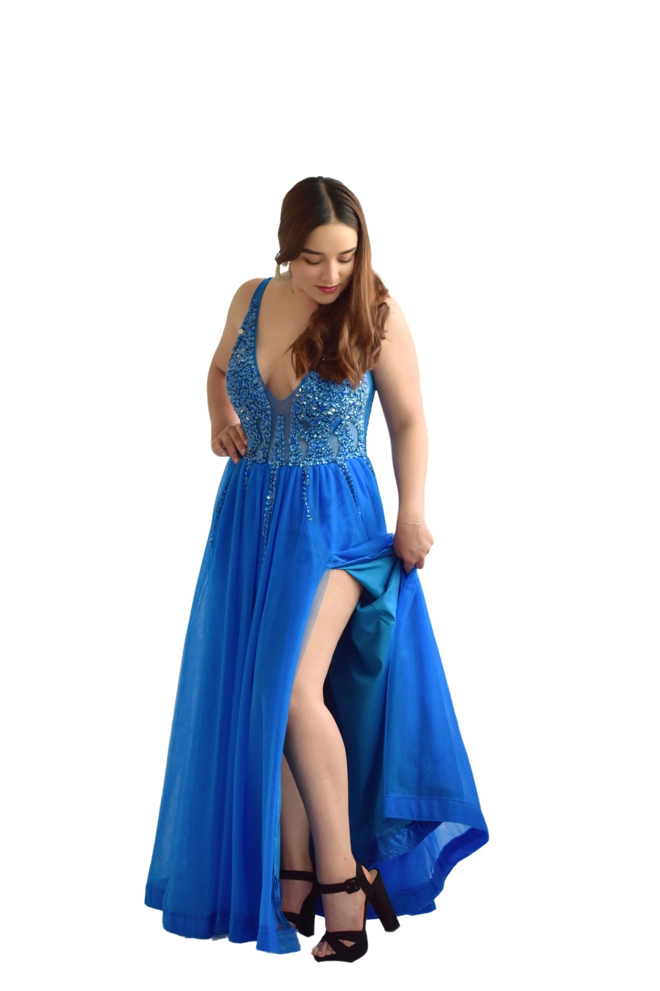 Vestido Azul MMD526